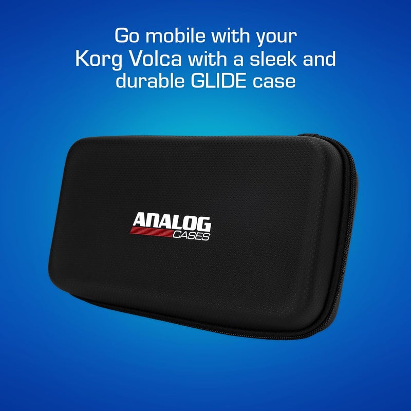 ANALOG CASES Korg Volca Case - Custom-Fitted Compact GLIDE Case for Travel - Image 2
